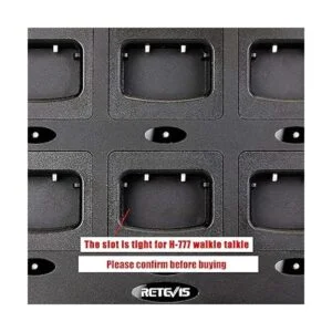 Retevis H777 Cargador de seis vías para walkie talkie_4