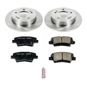 Power Stop KOE6502 Kit de freno de repuesto trasero de_2