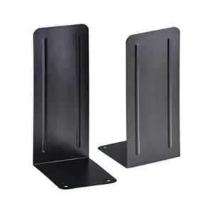Acrimet Sujetalibros de metal premium jumbo de 9 pulgadas