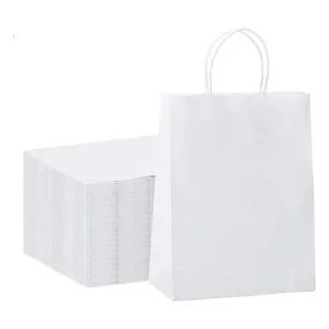 Halulu Retail bolsas de compras de papel con asas de cuerda_1