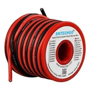 BNTECHGO Bobina de alambre de silicona de calibre 14 rojo_1