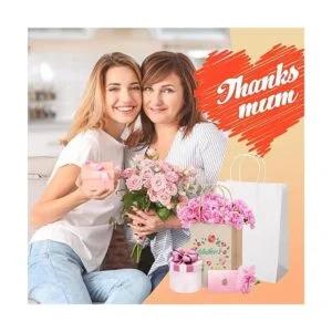 Halulu Retail bolsas de compras de papel con asas de cuerda_3