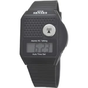 Reloj atómico inglés fácil de usar para personas mayores_1