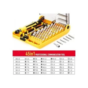 Juego de mini destornilladores 45 en 1 juego de_3
