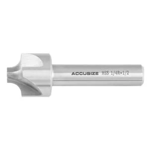 Accusize Industrial Tools HSS Molino de extremo de