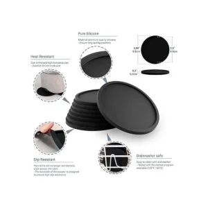 Posavasos Parten USA Negro_6
