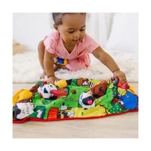 Melissa Doug Alfombra de juego para bebés y niños