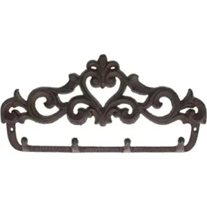 Comfify Perchero decorativo de hierro fundido para pared_1