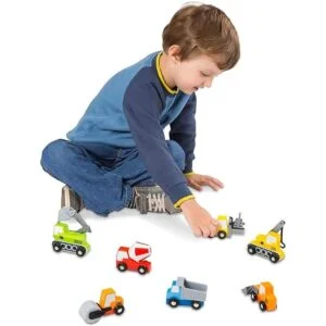 Melissa Doug de madera de construcción sitio Vehículos_2