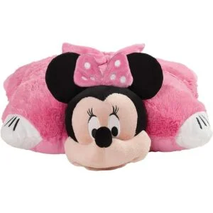 Pillow Pets Minnie Mouse rosa Juguete de peluche de Disney_2