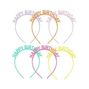 Candygirl 6 diademas de cumpleaños para niñas tiara de_2