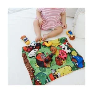 Melissa Doug Alfombra de juego para bebés y niños