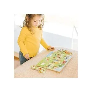 Melissa Doug Rompecabezas con sonido 8 piezas Granja_3