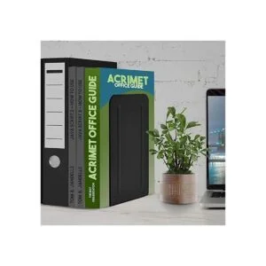 Acrimet Sujetalibros de metal premium jumbo de 9 pulgadas