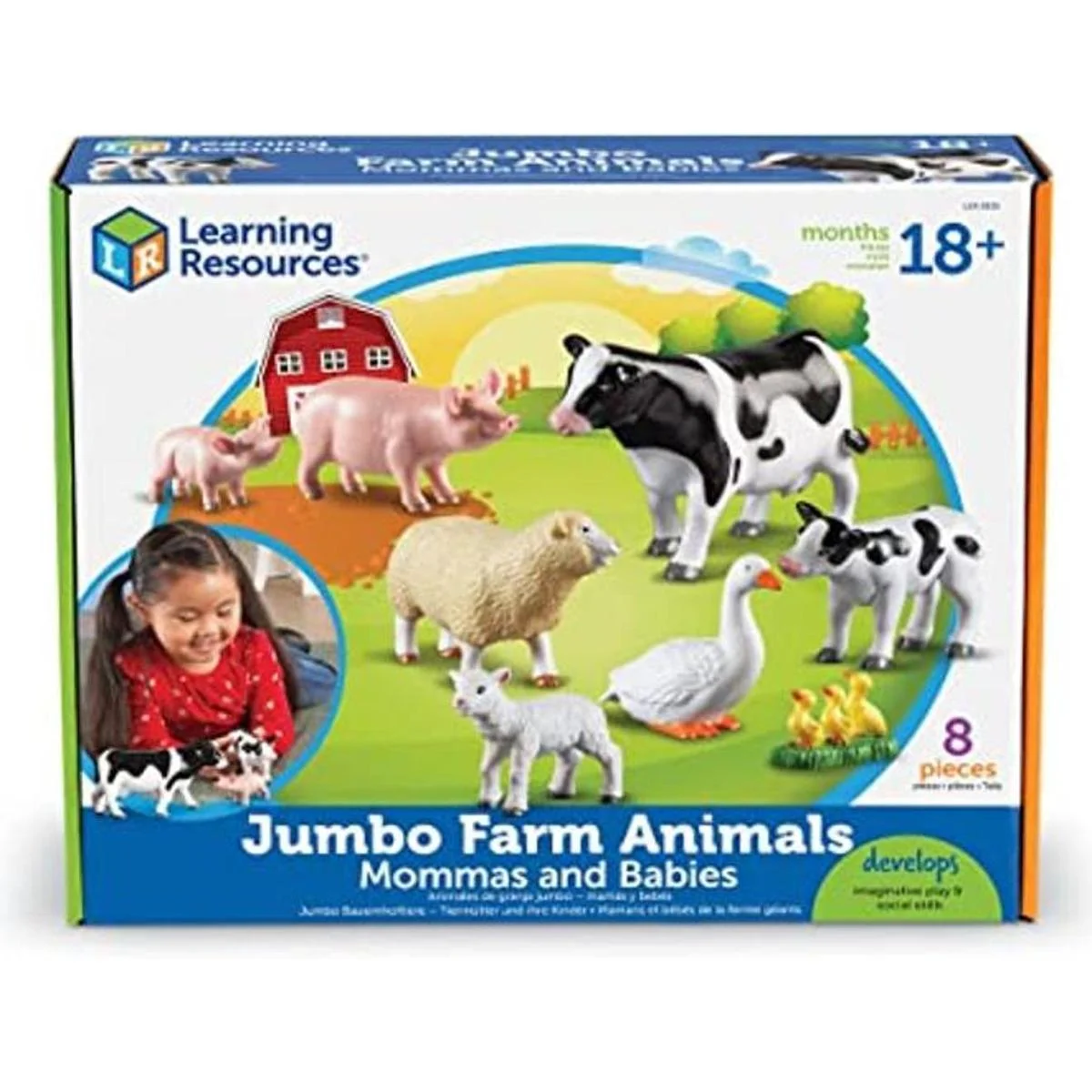 Learning Resources Jumbo Animales de granja_1