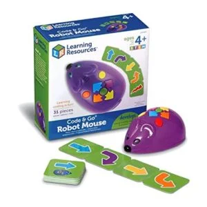 Juego de actividades Learning Resources con robot de ratón_1