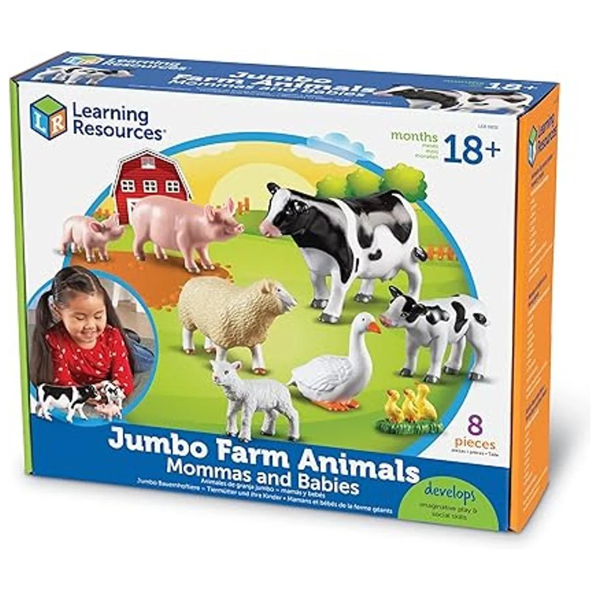 Learning Resources Jumbo Animales de granja_4