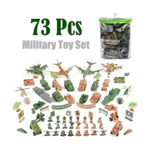 Figuras de acción de lujo de soldados con vehículos a