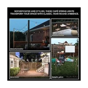 Enbrighten 31660 Cadena de luces LED clásicas para_6