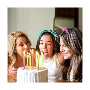 Candygirl 6 diademas de cumpleaños para niñas tiara de_6