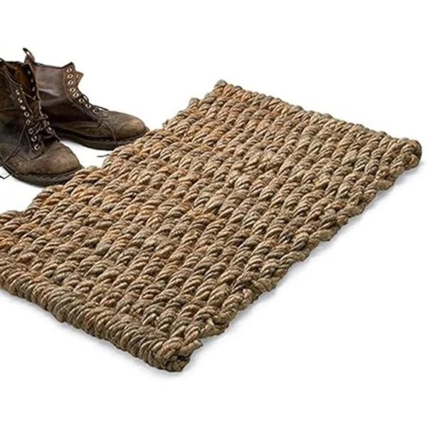 Kings County Tools Tapete tejido de yute natural oculta_2
