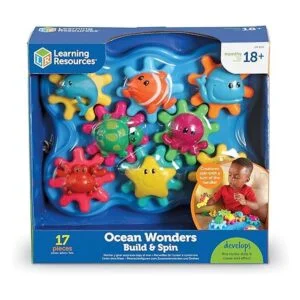 Learning Resources Ocean Wonders Build Spin juguete de_3