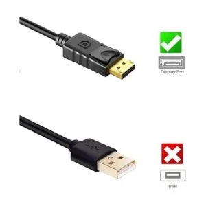 Puerto de pantalla a VGA convertidor Anbear Displayport a_2