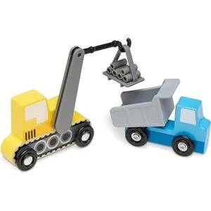 Melissa Doug de madera de construcción sitio Vehículos_5