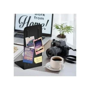 Acrimet Sujetalibros de metal premium jumbo de 9 pulgadas