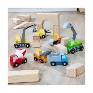 Melissa Doug de madera de construcción sitio Vehículos_3