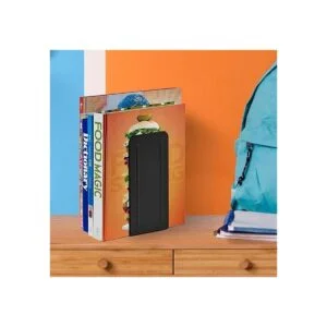 Acrimet Sujetalibros de metal premium jumbo de 9 pulgadas