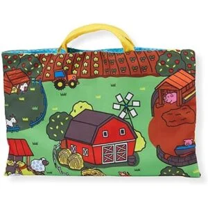 Melissa Doug Alfombra de juego para bebés y niños