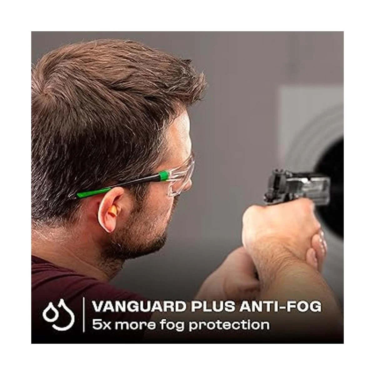 Gafas de seguridad NoCry con lentes transparentes no se_4