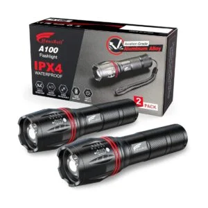 Linternas Juego de linternas LED T6 de Hausbell linterna_1