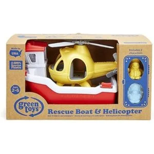 Green Toys Rescue Boat con helicóptero_4