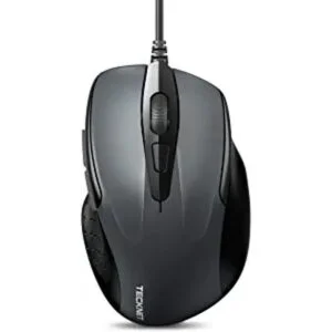 Mouse óptico ergonómico USB alámbrico TeckNet Pro S2 para_1