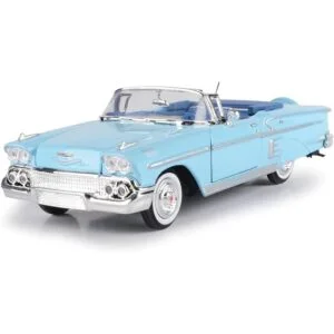1958 Chevrolet Impala Convertible Azul Motormax Premium
