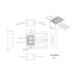 ElectrónicsSalon 1 módulo de relé de potencia dual SPSTNO_5