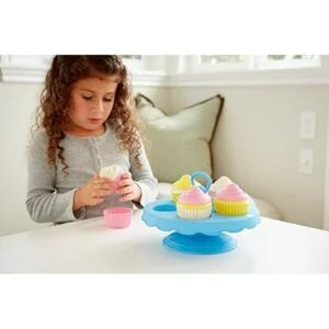 Juego de cupcakes de juguete de Green Toys_5