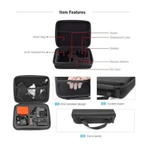 TEKCAM Estuche de transporte para cámara de acción_3