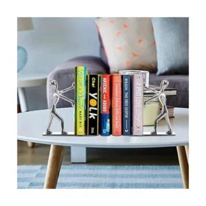 Fasmov apoyalibros de acero inoxidable de alta_5