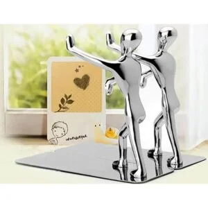 Fasmov apoyalibros de acero inoxidable de alta_6