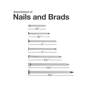 Kit de surtido de clavos de alta calidad Más de 1000_2
