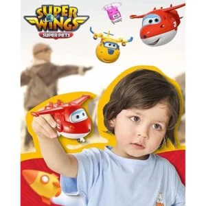 Super Wings Juguetes transformadores Jett de 5 pulgadas_6