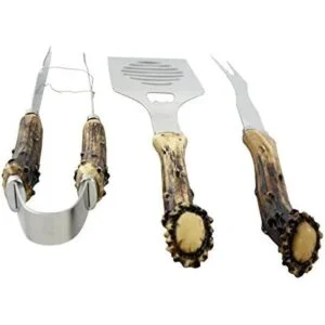 Pine Ridge Juego de 3 herramientas para barbacoa estilo_2