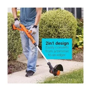 Black Decker Kit de cortador de céspedsoplador batería_5