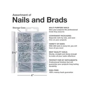Kit de surtido de clavos de alta calidad Más de 1000_3