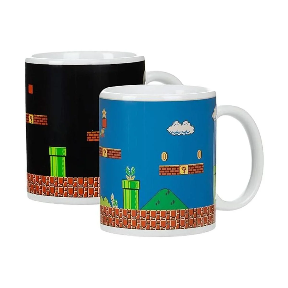 Taza de super Mario Bros Paladone taza que cambia con_1