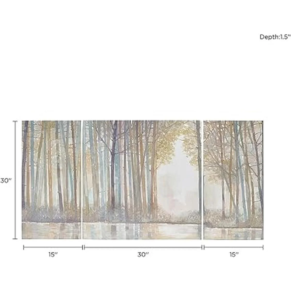 Madison Park Arte de pared para decoración de sala de_2