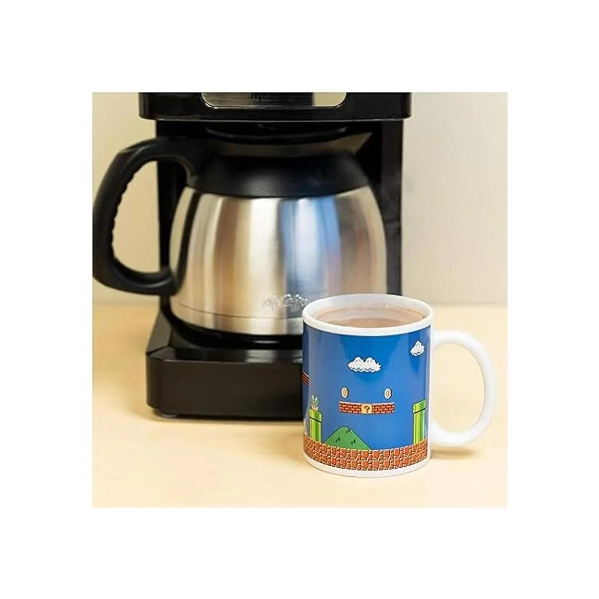 Taza de super Mario Bros Paladone taza que cambia con_5